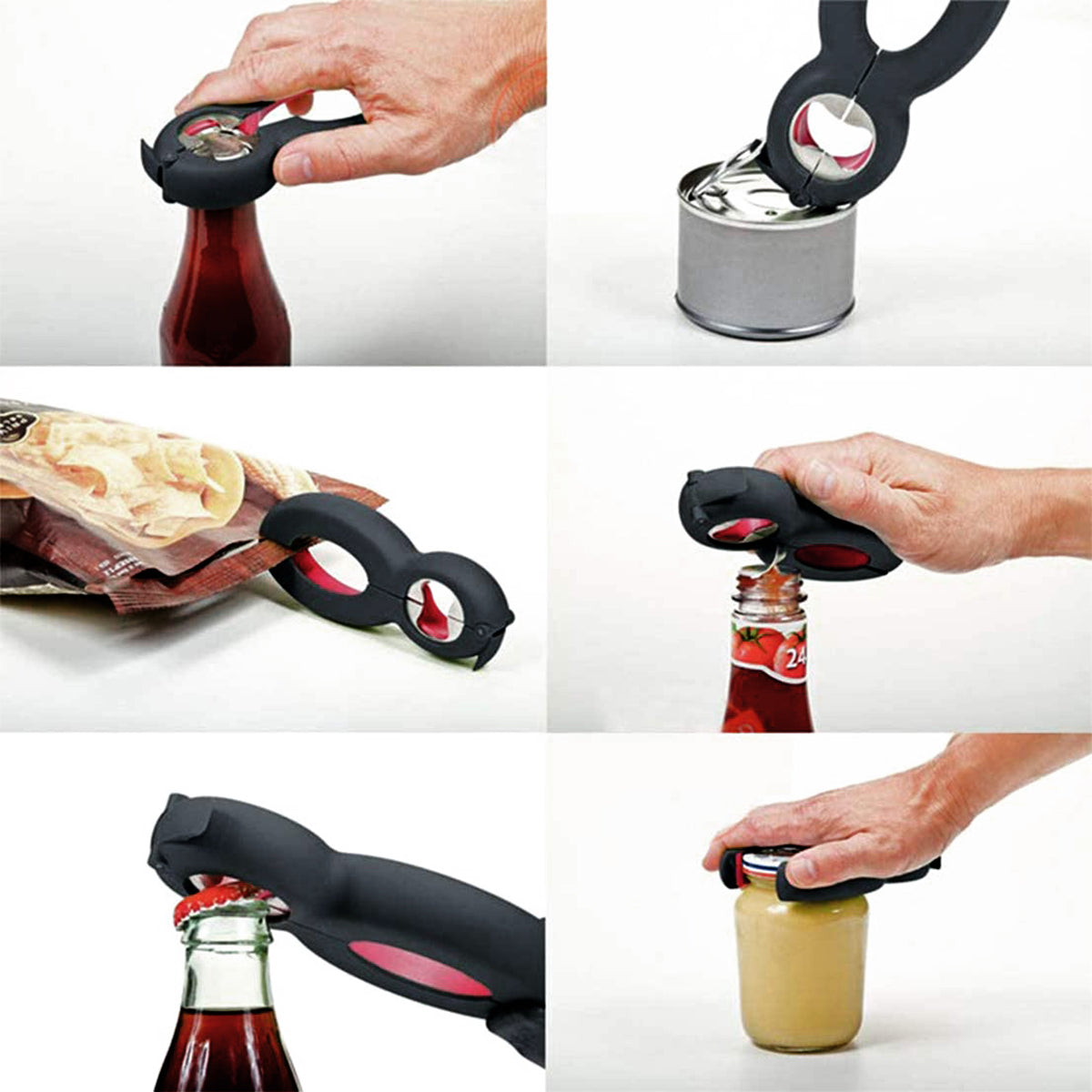 6 in 1 Multi-Function Opener