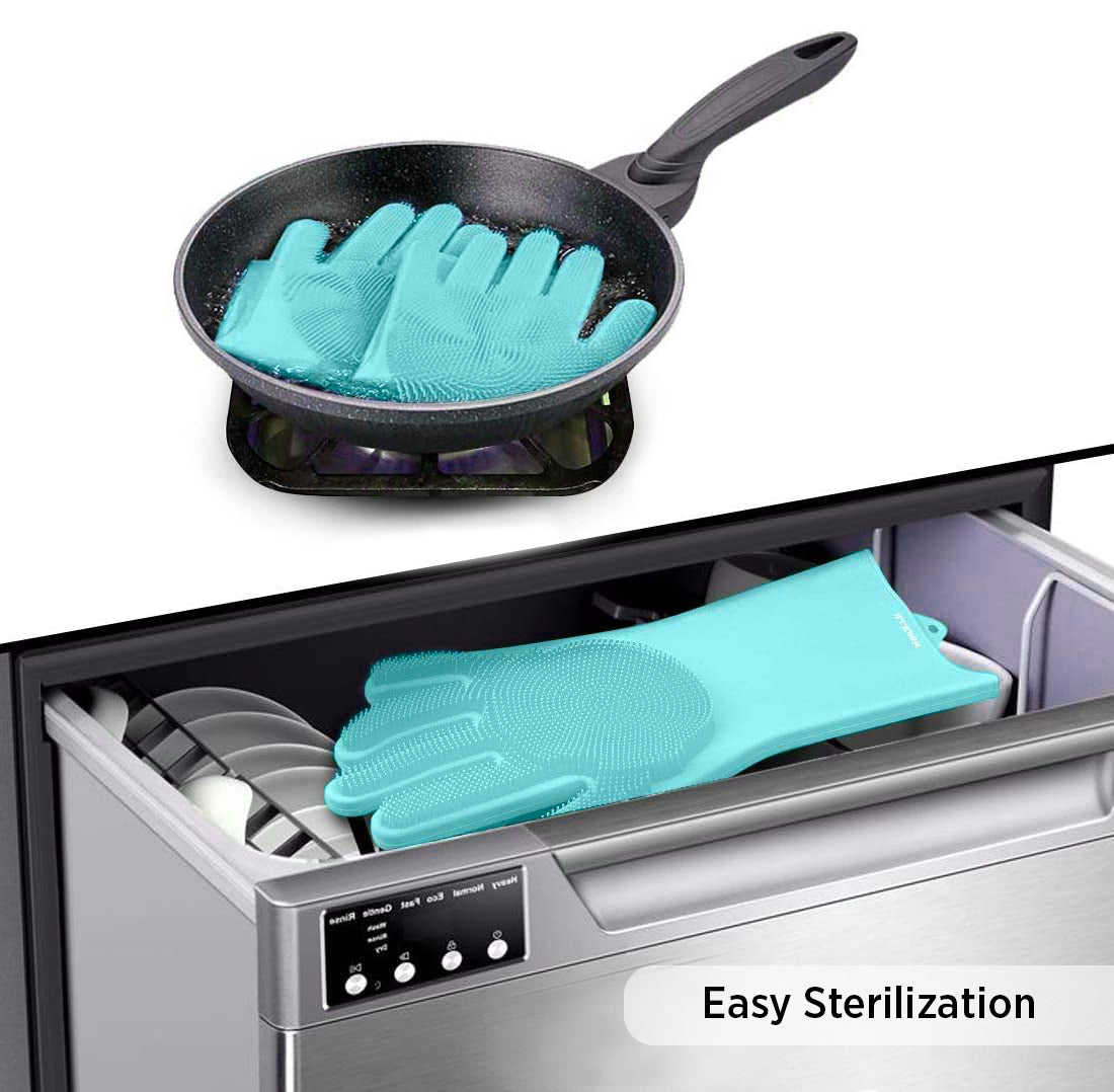 Cleaning Scrubber Gloves